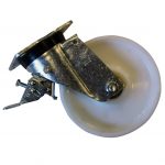 Hjul till BUV-vagnar. Bromsat.